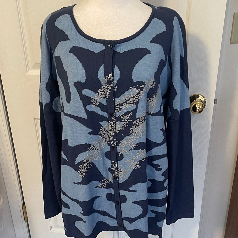 EUGENE KLEIN DESIGNER POPOVER SWEATER NWT SZ 50 US 22
